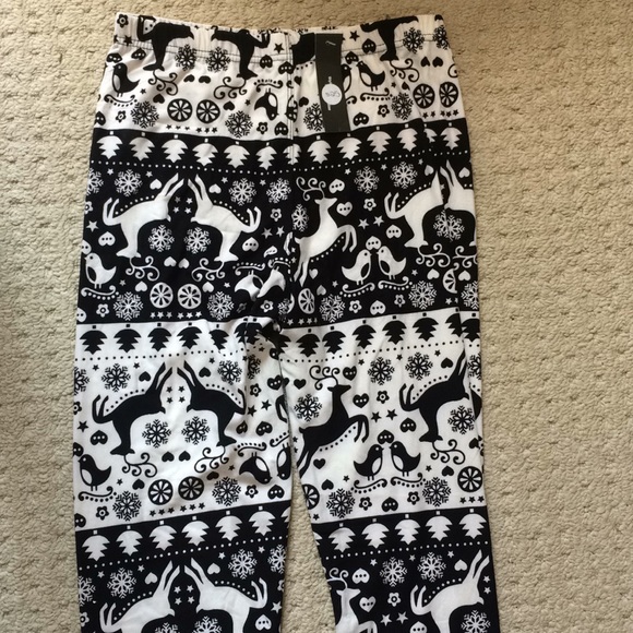 💖Beautiful winter christmas leggings - Picture 1 of 5